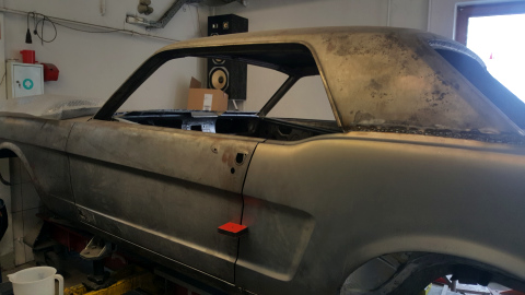 Restauration Ford Mustang